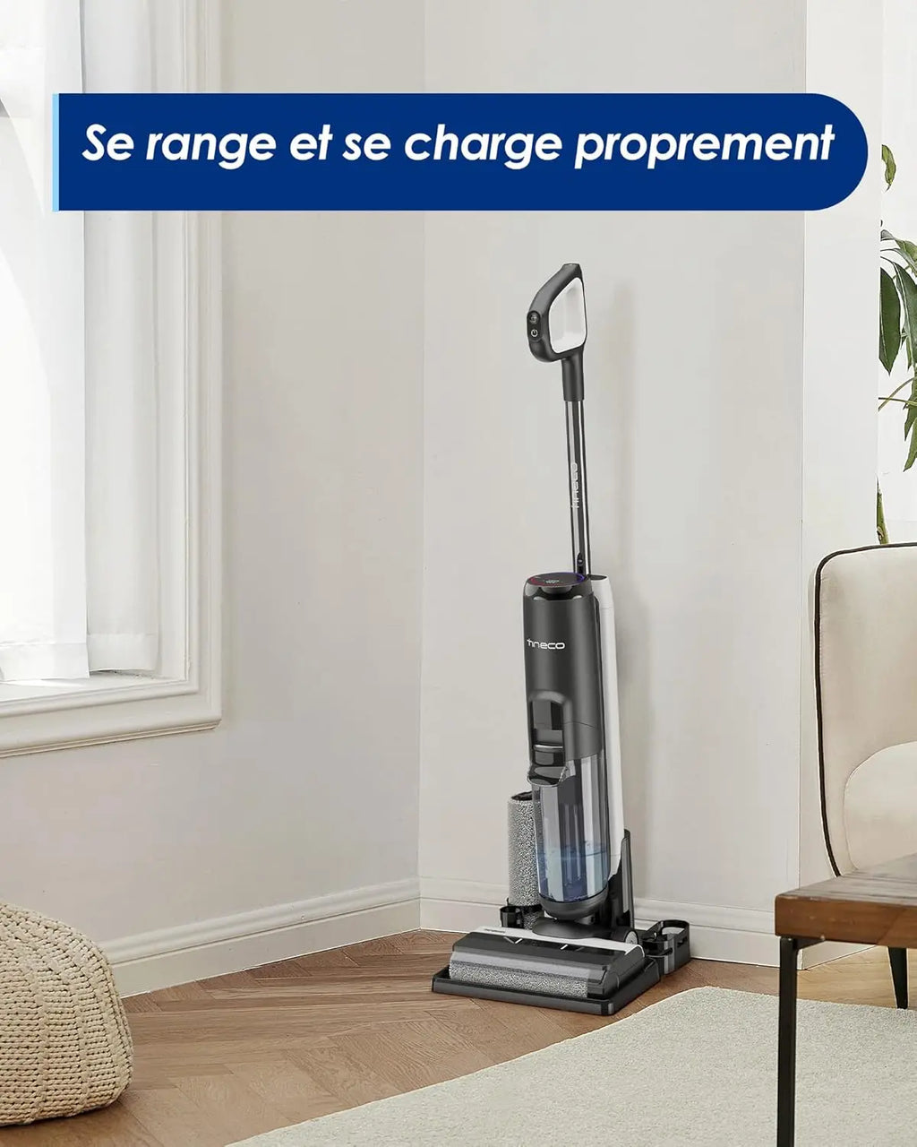 Aspirateur balai sans fil (Tineco Floor One S5) Hydrolab France