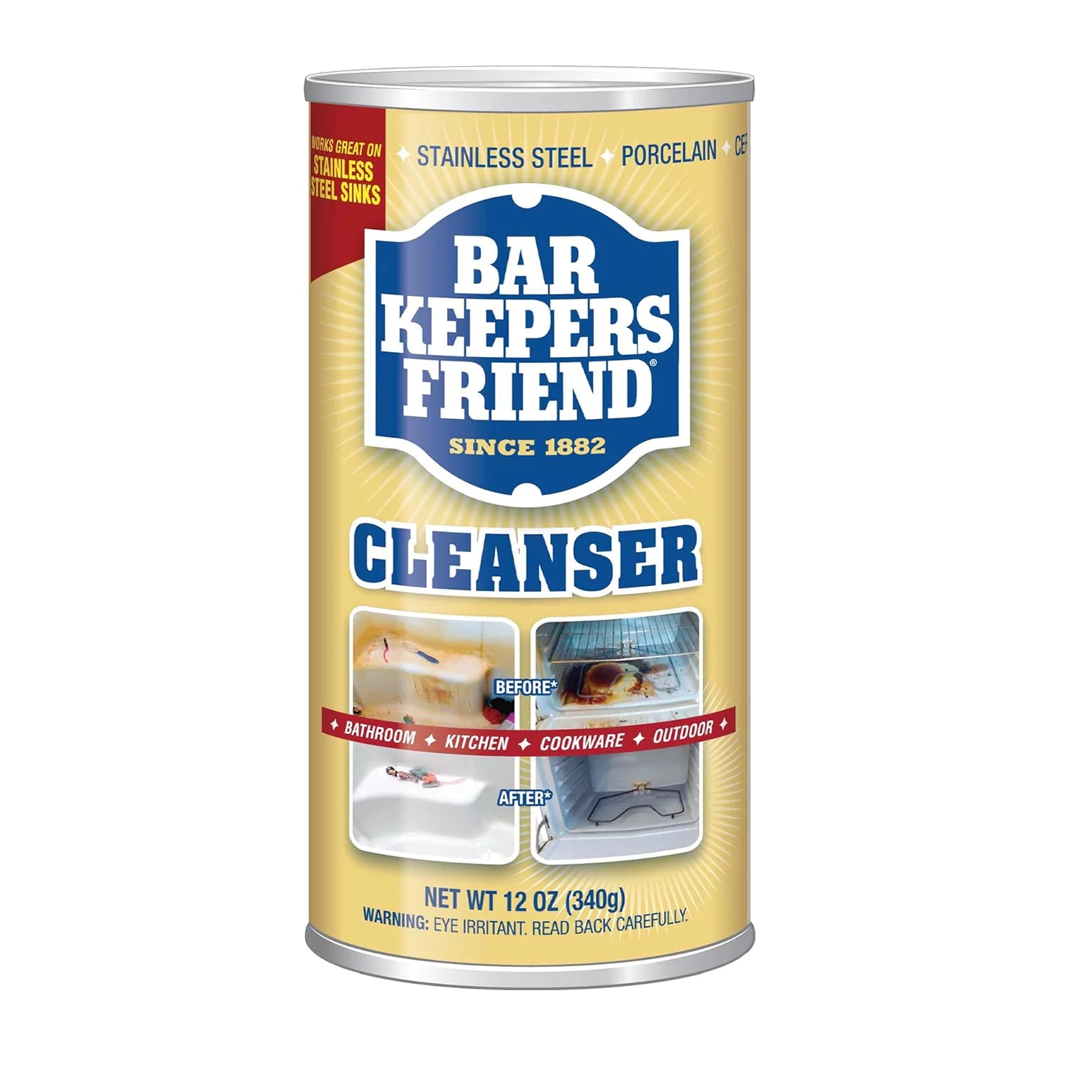Nettoyant & polissant Bar Keepers Friend Hydrolab France