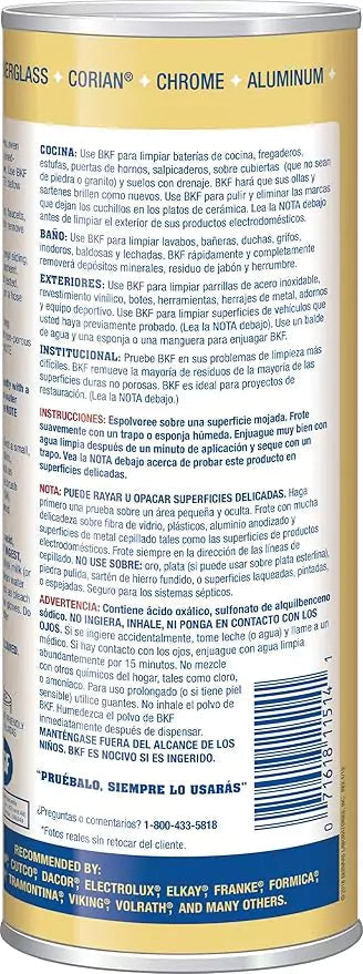 Nettoyant & polissant Bar Keepers Friend Hydrolab France
