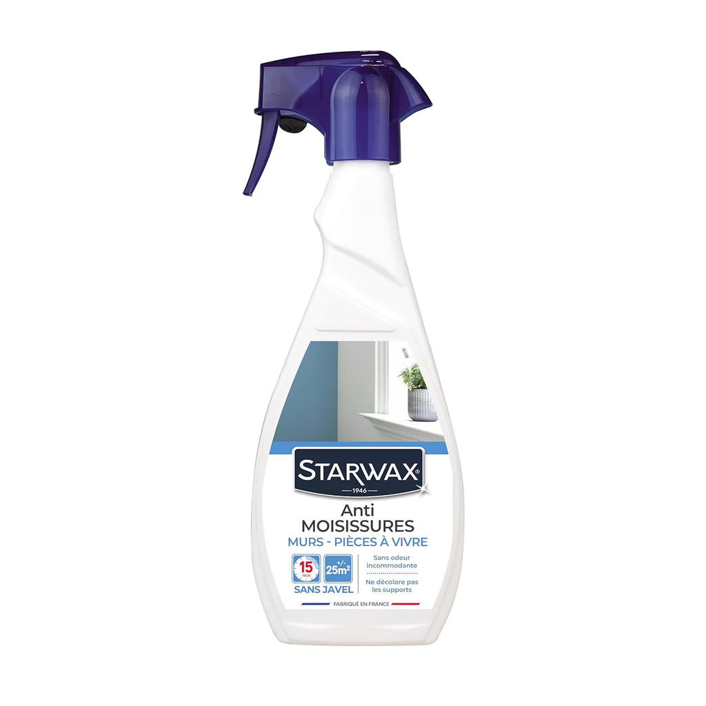 Spray anti-moisissures pour murs et pièces à vivre Starwax Hydrolab France