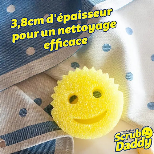 2 éponges lavables réutilisables - Scrub Daddy Hydrolab France