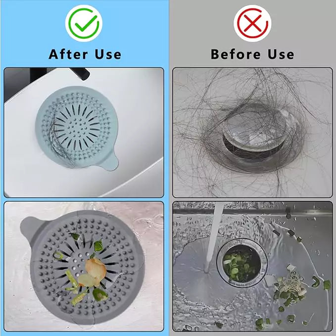 Attrape Cheveux Douche avec Ventouse Hydrolab France