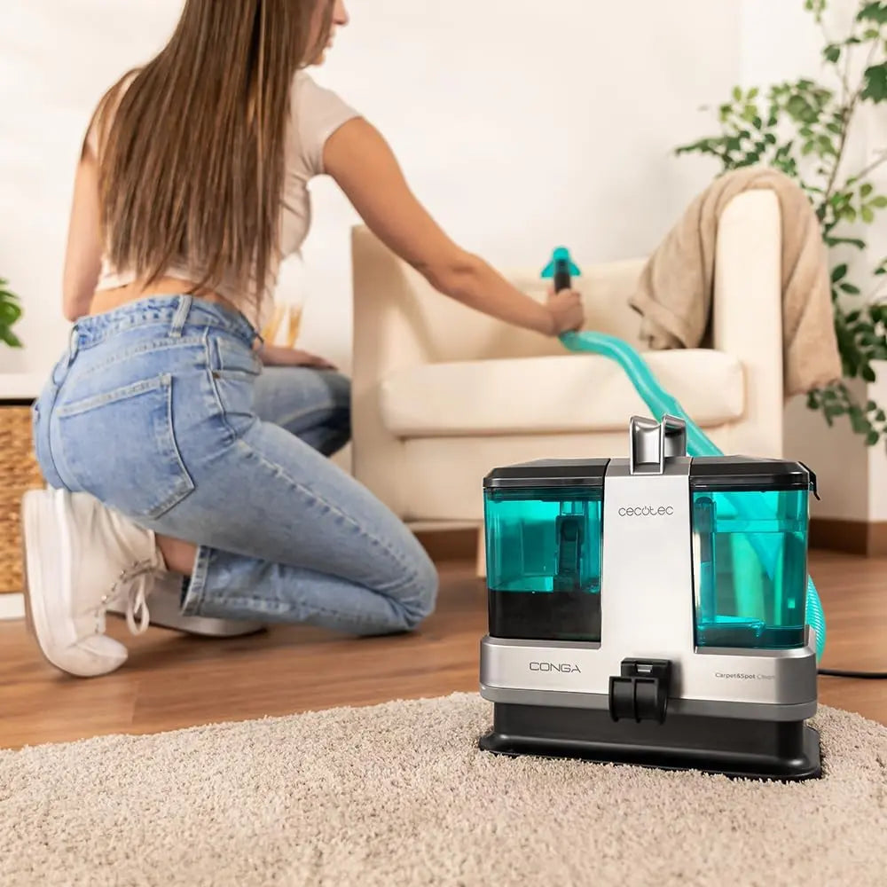 Machine compacte pour tapis Cecotec Hydrolab France