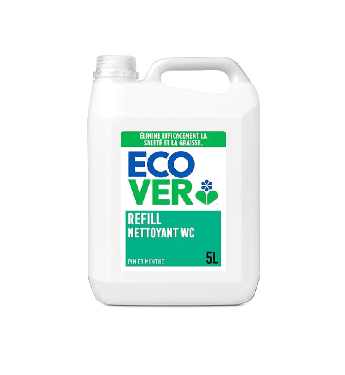 Gel Nettoyant Produit pour WC Toilettes Ecover 5L Hydrolab France