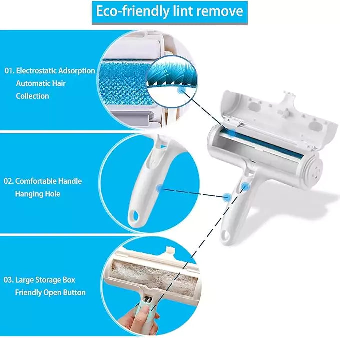 Brosse Anti Poils de Chiens & Chats ACE2ACE Hydrolab France