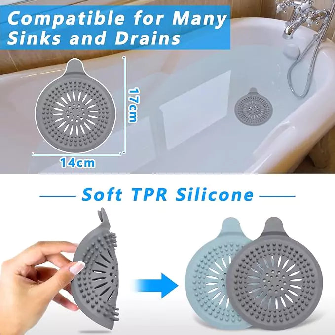 Attrape Cheveux Douche avec Ventouse Hydrolab France